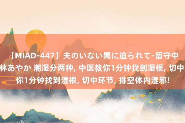 【MIAD-447】夫のいない間に迫られて-留守中に寝取られた私- 小林あやか 潮湿分两种， 中医教你1分钟找到湿根， 切中环节， 排空体内湿邪!