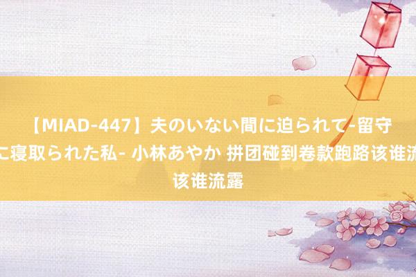 【MIAD-447】夫のいない間に迫られて-留守中に寝取られた私- 小林あやか 拼团碰到卷款跑路该谁流露